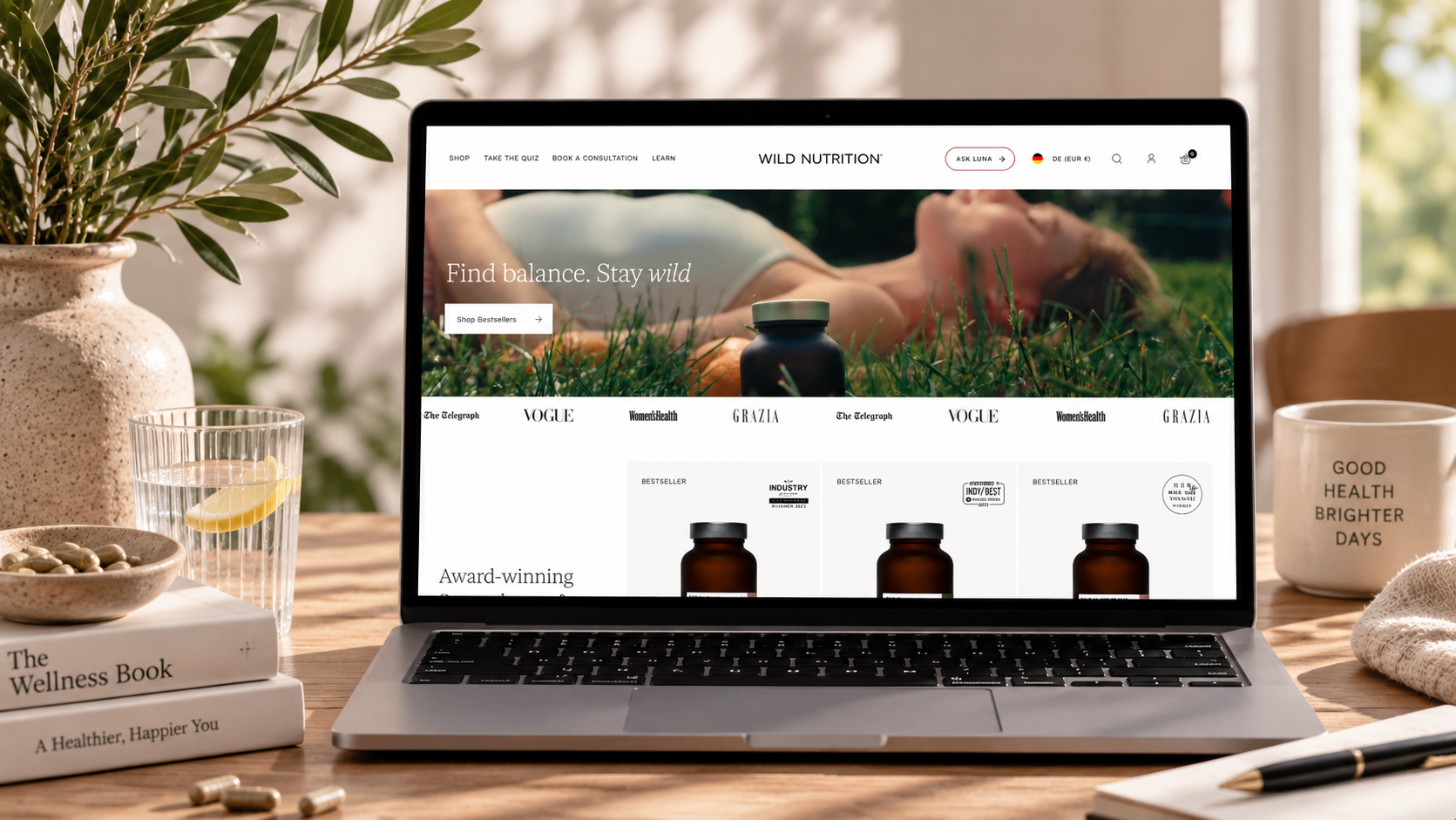 Wild Nutrition Projektvorschau