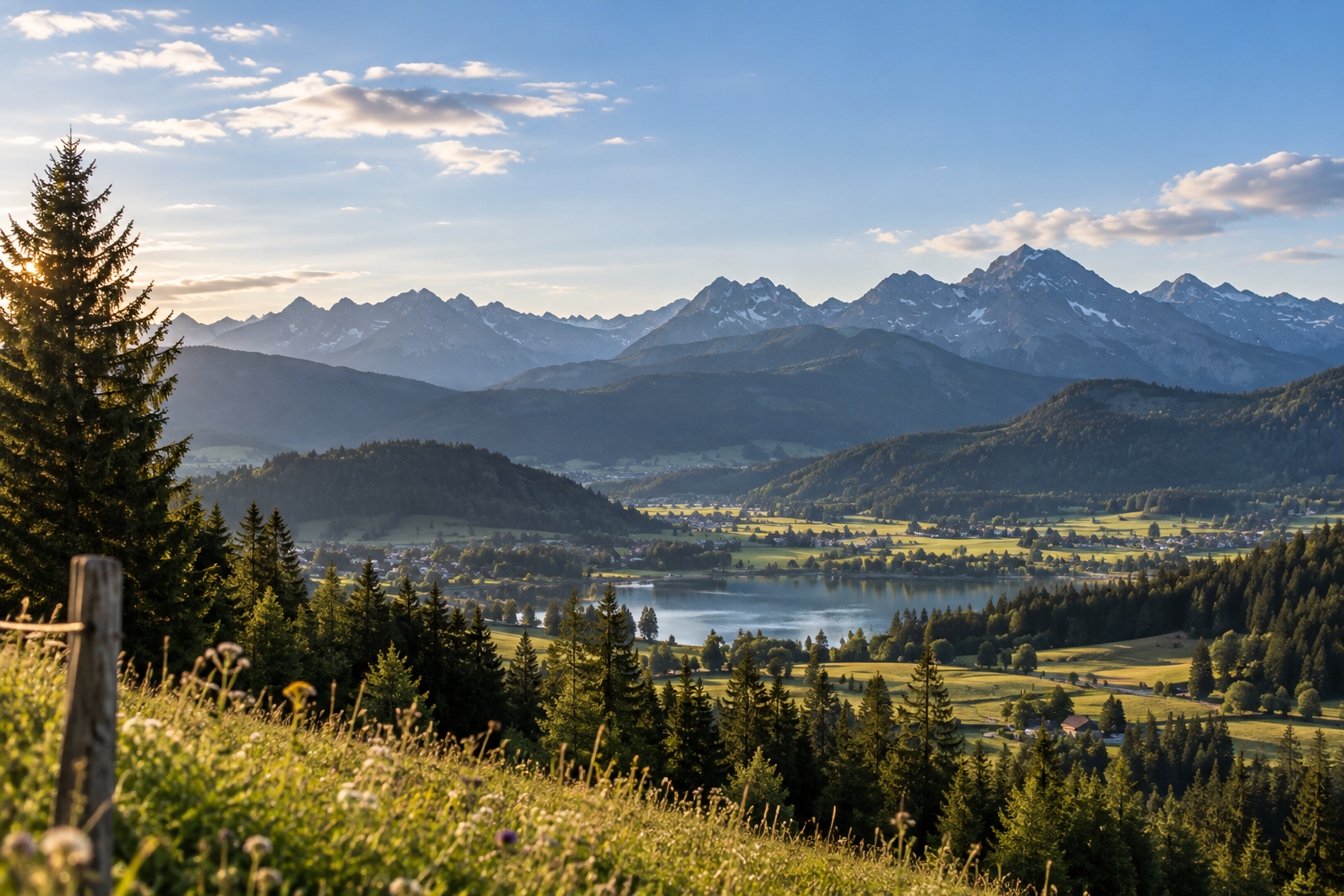 Allgäuer Berglandschaft